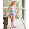 thumbnail image 3 of Millie Loves Lily Female Pink Multicolor Popsicles Ruffle-Accent One-Piece Swimsuit, Size 2-10, 3 of 3