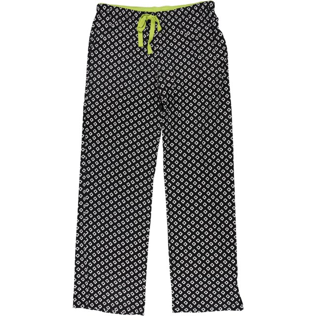 P.J. Salvage Womens 3-Tone Pajama Lounge Pants black M/29 P.J. Salvage Lounge Pants