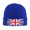 Blue, variant on British Flag Beanie Hat Knit Hat Skull Cap for Men Women Winter Hat Black