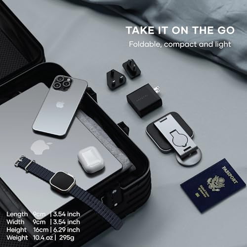 3-in-1 Foldable Qi2 Wireless Charging Stand