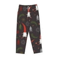thumbnail image 4 of Bingfone Pajamas For Women,Cute Christmas Gnomes Pajama Pants With Pockets-Medium, 4 of 9