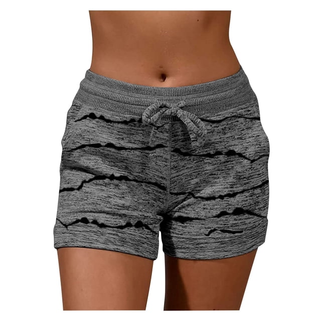 Kcodviy Soft Comfy Shorts and Yoga Pants and Women Activewear Drawstring Yoga Pants with Pockets Yoga Pants Short Yoga Pants for Women Printed Yoga Pants for Women Lined Yoga Pants