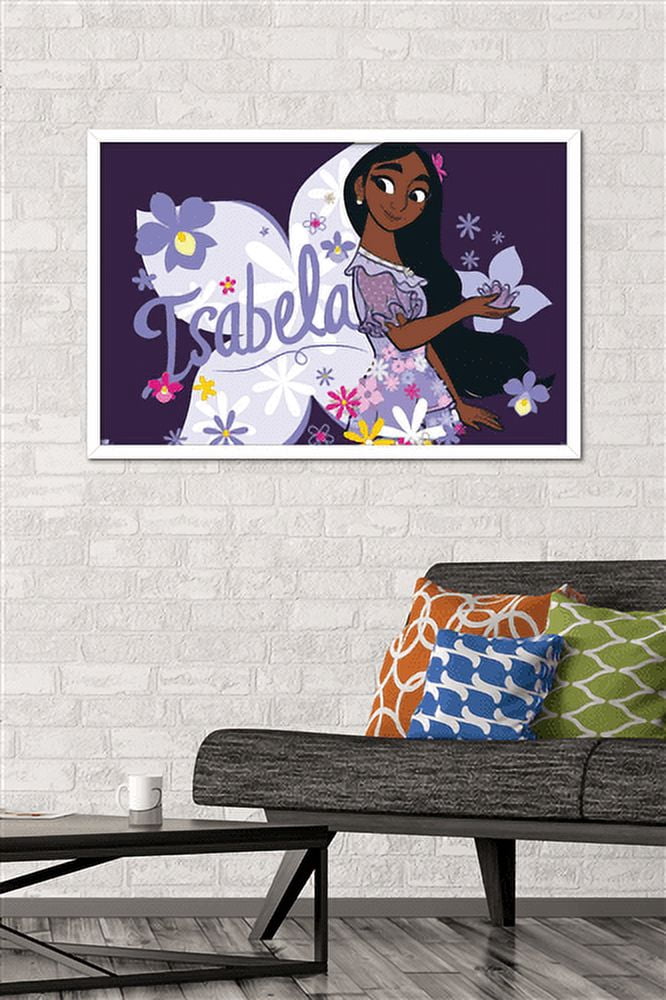 Disney Encanto - Isabela Wall Poster, 22.375" x 34", Framed