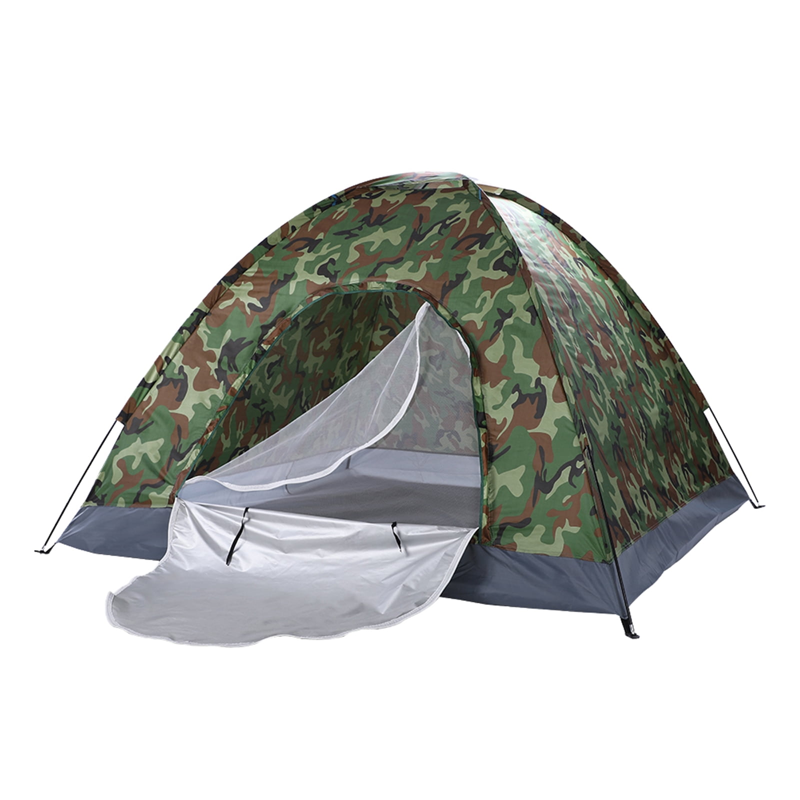 Pop Up Tent Beach Tent,2-3 Person Camping Tent Camouflage Dome Tent Camping Tent