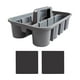 thumbnail image 2 of Caja de herramientas para automoción, organizador de herramientas, práctico bolsillo múltiple reforzado. Gris, 2 of 9