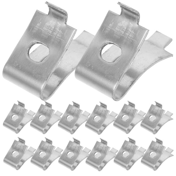 20pcs Shelf Support Pegs Heavy Duty Cabinet Clips Glass Shelf Brackets Metal Shelf Support Clips Freezer Shelf Support Clips Steel Wire Rack Clips Brackets for Cabinets