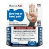 Carpal AID Clear Plastic Adhesive Hand-Based Carpal Tunnel Support for Either Hand LG12PK, 12 Ct