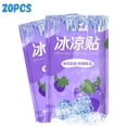 thumbnail image 1 of Patchs Rafraîchissants Instantanés de Marque Générique, 20 Pcs de Gel Adhésif Rafraîchissant pour le Corps pour le Soulagement par Temps Chaud, la Récupération après l'Exercice et le Confort Extérieur, Dissipation de Chaleur Longue Durée, 1 of 8
