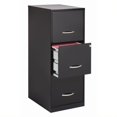 thumbnail image 1 of Cooper Armoire de Rangement à 3 Tiroirs en Noir, 1 of 3