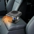 thumbnail image 2 of 12V/24V Portable Car Heater, With Digital Thermostat, Portable Heater, 150W Rapid Defrost Demister For Windshield & Cabin Winter Warmth Fast Heating Fan, 2 of 9