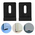 thumbnail image 1 of Raindrops 6 Pcs Clips de Support de Miroir en Acier Inoxydable Robuste avec Coussinets de Protection pour Montage Mural, 1 of 7