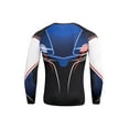 thumbnail image 3 of xiaxaixu 2Pcs Men Spring Sportswear, Multicolor Pullover Tops + Tight Pants, 3 of 9