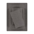 thumbnail image 1 of Mainstays Cotton Rich Extra Soft Jersey Bed Sheet Set, Double, Charcoal, 4 Pieces, 1 of 6