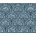 thumbnail image 2 of Soimoi 56 Inch Wide Waterproof Taffeta Fabric By 3 Yard | Blue Geometric Print | Outdoor Use for Furniture Covers, Umbrellas, Patio Decor & More, 2 of 7