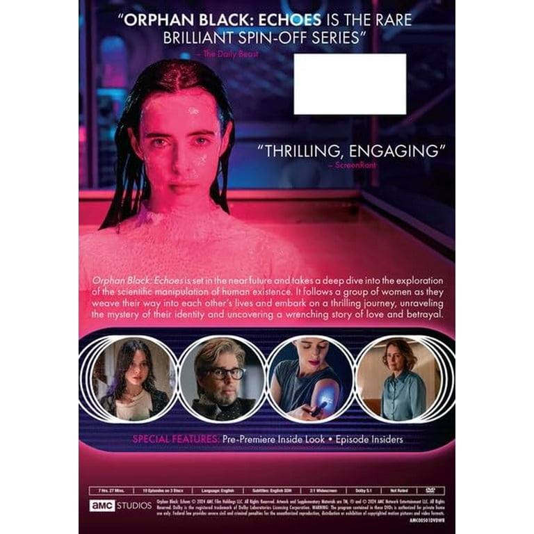 Orphan Black: Echoes S1 (DVD), AMC, Drama