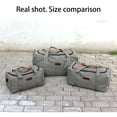 thumbnail image 3 of ¡Gran Ahorro!, Bolsa de lona de gran capacidad para equipaje de mano, bolsa de viaje, bolsa de mudanza para hombres, tienda de campaña para exteriores, saco de dormir, bolsa para equipo Akmoler, 3 of 9