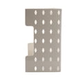 thumbnail image 1 of Pegboard Combination Kit, Wall Mounted Storage Rack with Adhesive Pads Gas Water Heater Pipe Cover for Kitchen Bedroom, 1 of 7