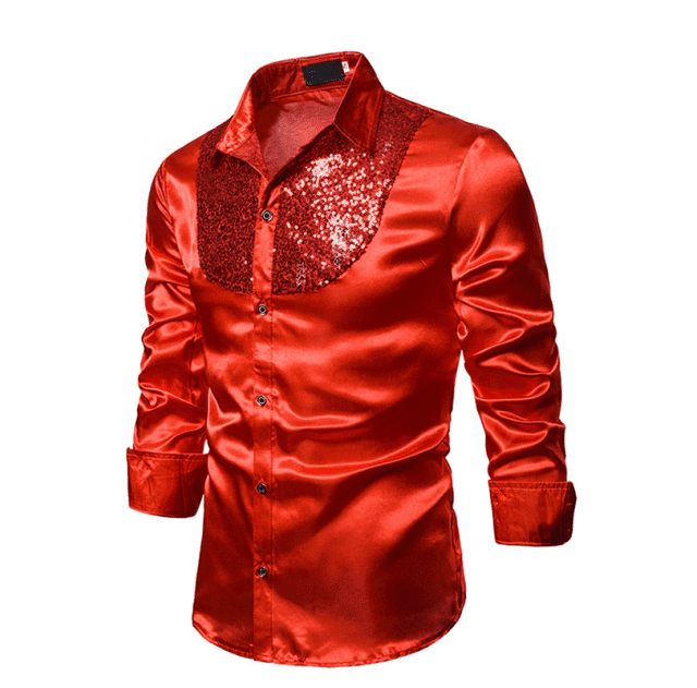 sparkly dress shirt