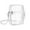 White, variant on Clear Backpack Clearance! Travel Backpack for Men and Women, Lightweight Single Strap Backpack, Backpack for Hiking and Cycling,5.9x2x7.9 Inch