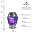 thumbnail image 2 of Daisies Cremation Urns for Human Ashes _ Funeral Decorative Urn - Daisies Keepsake Urn for Ashes for Male & Female - Small Urns for Human ( Size- 3inch 2pc ), 2 of 8