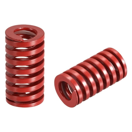

Die Spring 2 Pack 16mm OD 30mm Long Spiral Stamping Medium Load Die Springs Red