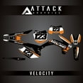 thumbnail image 2 of Attack Graphics Custom Velocity Complete Bike Graphics Kit for KTM 300 XC-W (E-Start) 2014, 2 of 2
