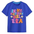 thumbnail image 4 of JUMEYU Shirts for Girls Cute Birthday Girl Shirt Toddler Baby Girls Birthday T-Shirt 1T 2T (Blue,1-2 Years), 4 of 4