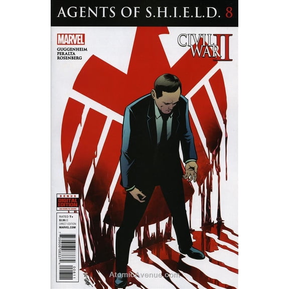 Agents of S.H.I.E.L.D. #8 VF ; Marvel Comic Book