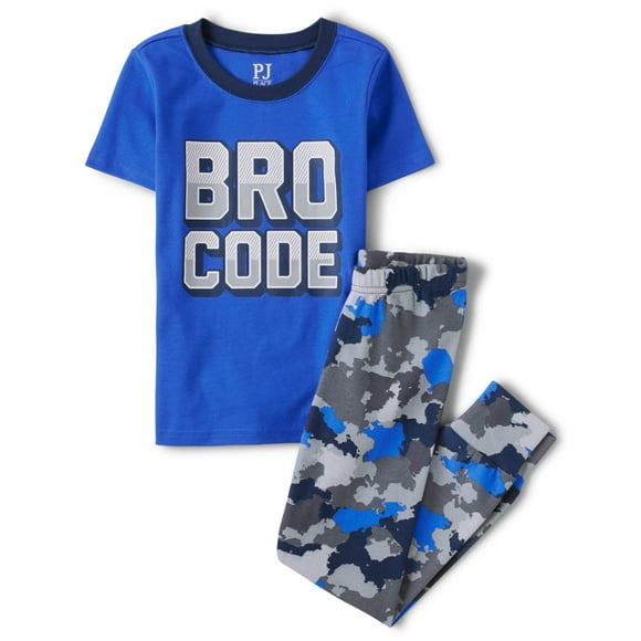 Conjunto de pijama The Children's Place, camiseta de manga corta y pantalones
