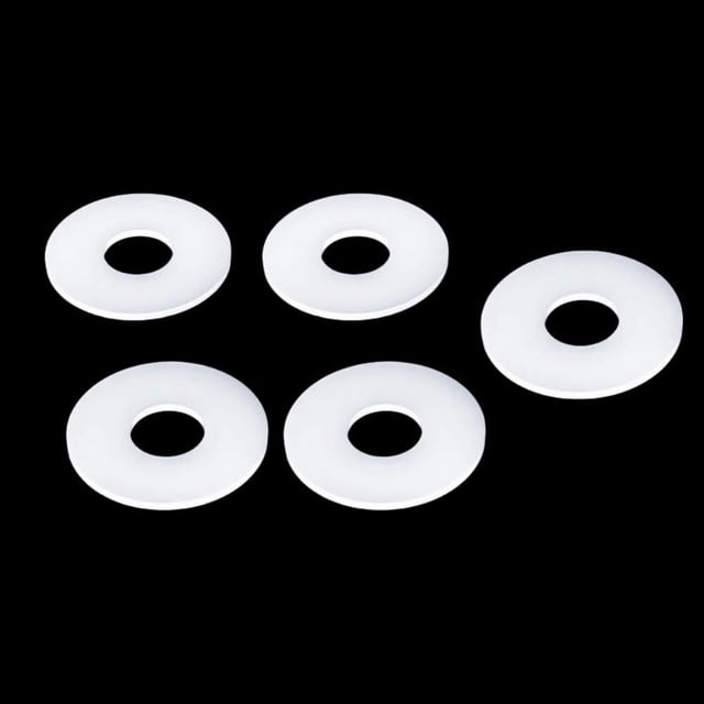 20 Pcs Joints de Laveuse en Silicone, Joint de Tuyau de Laveuse, Joint de Tuyau de Jardin, Rondelles de Tuyau de Douche, Silicone, Joints de Laveuse à Joint Torique, Rondelles Plates (30 * 2mm)