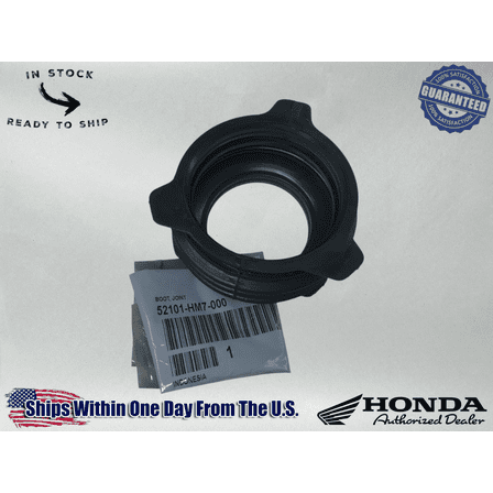 Honda OEM TRX400 400 FOREMAN, REAR DRIVE SHAFT SWINGARM FLEX BOOT 52101-HM7-000