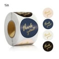 thumbnail image 1 of 500 Pieces/roll Labels Packaging DIY Craft Stickers Thank 4 1 2 3 You Decoration Tapes for Gift Bag Envelope, 2.5cm, 1 of 7