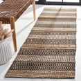 thumbnail image 2 of SAFAVIEH Natural Fiber Quincy Striped Runner Rug, Black/Natural, 2'3" x 8', 2 of 8