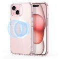 thumbnail image 1 of Funda ESR para iPhone 15 con MagSafe, de grado militar, resistente al amarilleo, color rosa transparente, 1 of 8