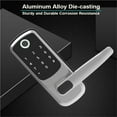 thumbnail image 2 of Electronic Smart Door Lock With Biometric Fingerprint / Password /Smart Card / Key Unlock/ USB Emergency Charger ,Corrosion-Resistant, 2 of 7