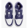 thumbnail image 4 of N I-K-E A i r-Jor-dan 1 Mid 'Sky J Purple' Men's Basketball Sneakers DQ8426-515 NEW, 4 of 6