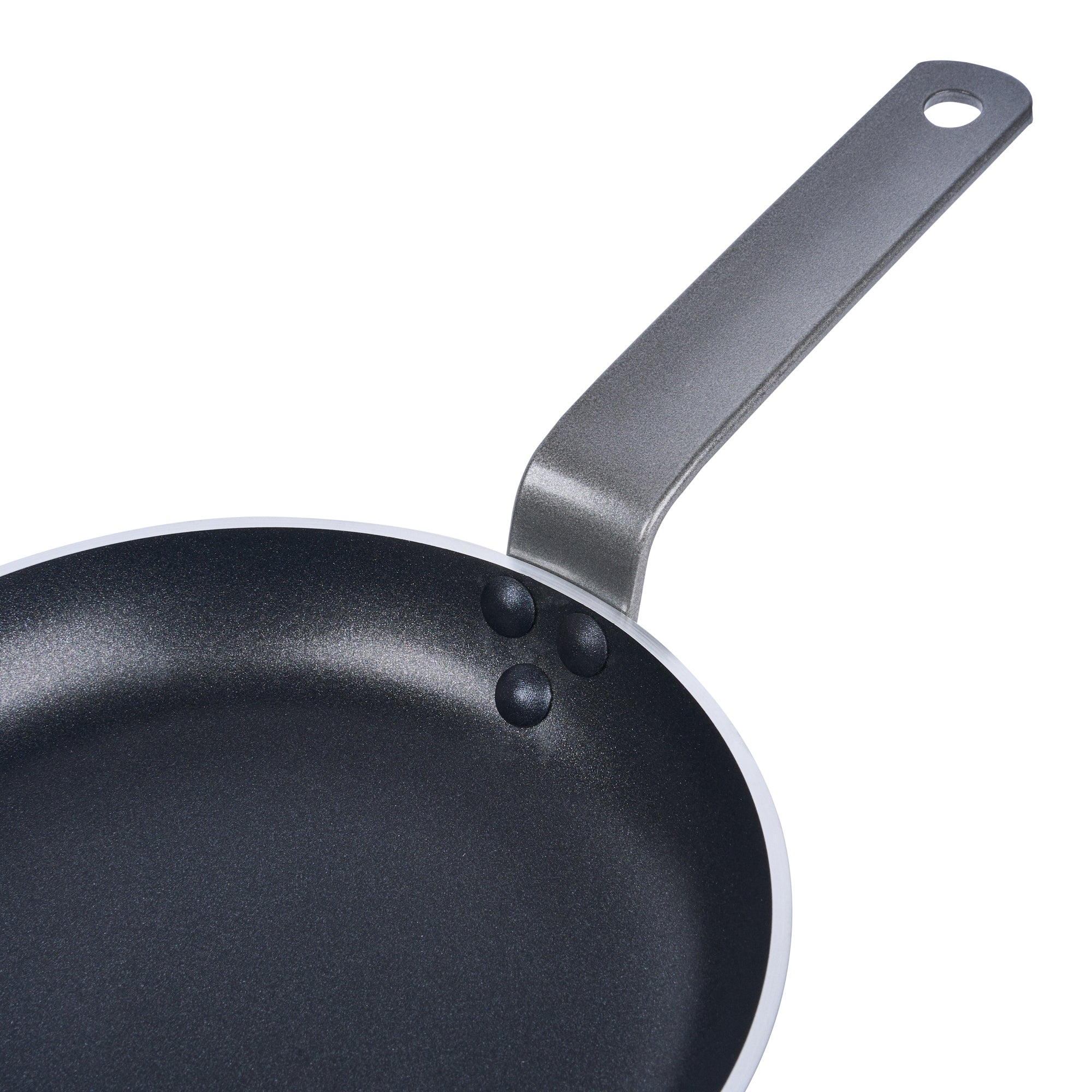 Restaurantware-Met Lux 8 Inch Frying Pan, 1 Induction-Ready Cooking Pan - No-Stick, Compatible With All Cooktops, Aluminum Skillet, Oven-Ready, Ergonomic Handle