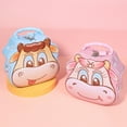 thumbnail image 3 of Miangastore Cute Moneybank Cow Shape Tinplate Coin Storage Tank 1Set 5.89 x 5.50 x 2.55 Inch, 3 of 9