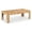 Natural, variant on Meridian Furniture Vassa Brown Burl Veneer Coffee Table