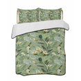 thumbnail image 2 of Quilts Twin Size, Green Summer Botanical Soft Comforter Bedding Set for Bed, Yellow Spring Floral Lightweight Quilted Bedspread with Pillow Cover(2 Pieces) for All Season, 68x86 Inch, 2 of 6