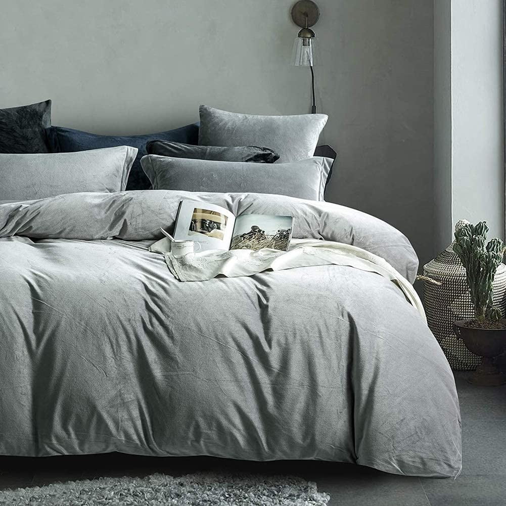 Gray Microfiber Comforter Bedding Set - Lifewit – Lifewitstore