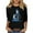 Black-Shirts, variant on Women's 3/4 Sleeve Tops Summer Crew Neck Shirts Cute Graphic Petite Blouses Going Out Loose Fit Tunic Top S-2XL