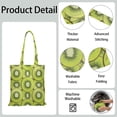 thumbnail image 5 of Cute Kiwi Fruit Print Reusable Shopping Tote Bag - Foldable, Washable & Durable Eco-Friendly Grocery Bag with Large Capacity (16x15), Perfect for Kiwi Lovers & Tropical Aesthetic, 5 of 5