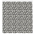 thumbnail image 3 of Ambesonne Night Shower Curtain, Bears Sleeping on Moon, 69"Wx84"L, Charcoal Grey Cream, 3 of 5