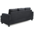 thumbnail image 6 of Glory Furniture Sandridge Microsuede Sofa in Black, 6 of 6