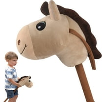 WALIKI TOYS Stick Horse (plush, for kids and toddlers)