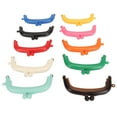 thumbnail image 4 of 10 Pcs Cadre de Fermoir de Sac à Main 85mm Couleurs Assorties Plastique Durable Léger Serrure de Sac à Monnaie pour Couture Artisanat DIY, 4 of 14