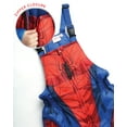 thumbnail image 2 of Marvel Spider-Man Boys Snow Suit Set - 2 Piece Spidey Miles Morales Insulated Boys Ski Jacket & Snow Bib, 2 of 7