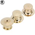 thumbnail image 3 of Pin Backs, Brass Rust Proof Removal Brooch Pin Backs, Name Tags For Pushpins Gold, 3 of 8