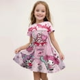thumbnail image 3 of Robe à Manches Courtes Imprimée Dessin Animé pour Enfants, Confortable et Mignonne, 3 of 7